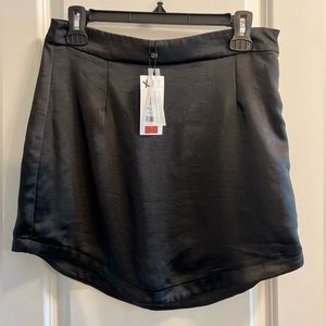 Dynamite Satin Mini Skirt